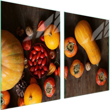 Piastra protettiva in vetro per piano cottura 2x45x52 Verdure (1/5)