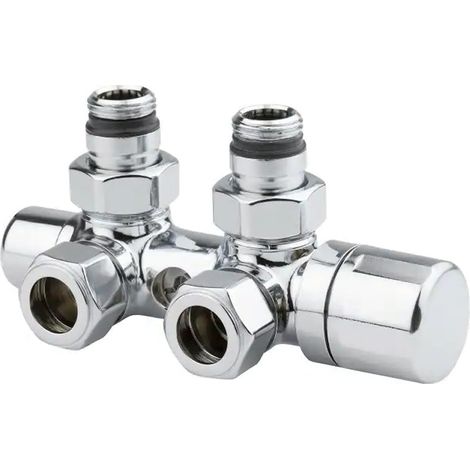 Arteclima - Valvola Mono-Bitubo da 1/2" Sinistra 24x19 Cromo