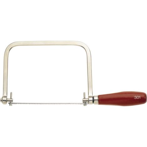 Bahco 301 Coping Saw 165mm with Wooden Handle