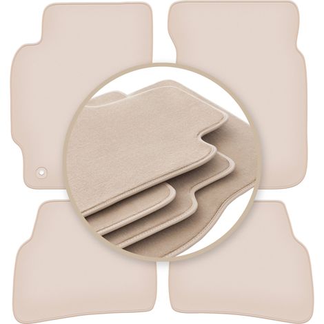Tapis beiges PREMIUM pour : Mazda 626 V GF break, liftback, berline 1997-2002 (1/5)