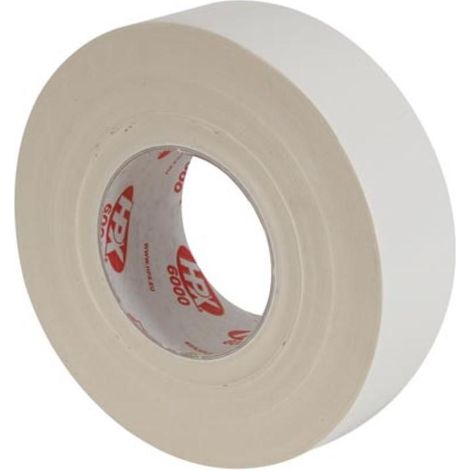 2 Professionelle Vinyl-Klebebänder - 50mm x 50m - Weiß