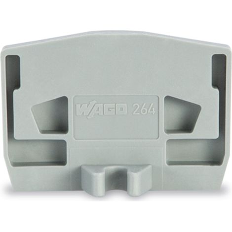 Anschlusszubehör WAGO 264-361 grau 22.1x4x32 mm