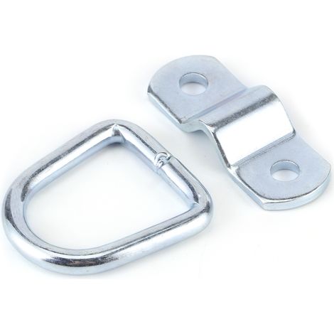 Ensemble de 8 pièces comprenant un anneau de suspension pour remorque et une ancre pour remorque marine (1/5)