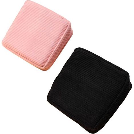 Bolsas de almacenamiento - 2 unidades - Bolsas para artículos de aseo y maquillaje - 12 x 12 x 4 cm (1/5)