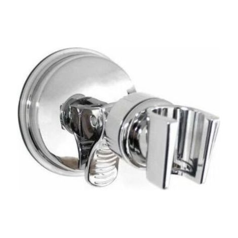 Support de pommeau de douche ventouse - JORMFTTE - 360Dépenser - Blanc - Economie d 'eau - Annelé (1/4)