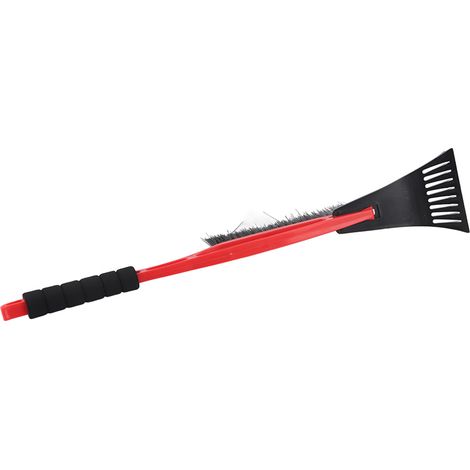 Lame à neige 2 en 1 en plastique avec poignée souple pour voitures (1/5)