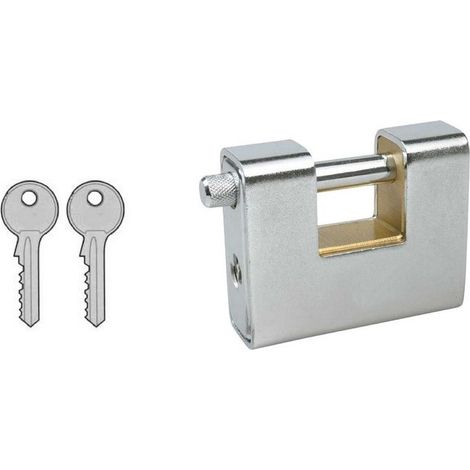Ibfm lucchetto corazzato da 90mm con blindatura integrale in acciaio corpo in ottone