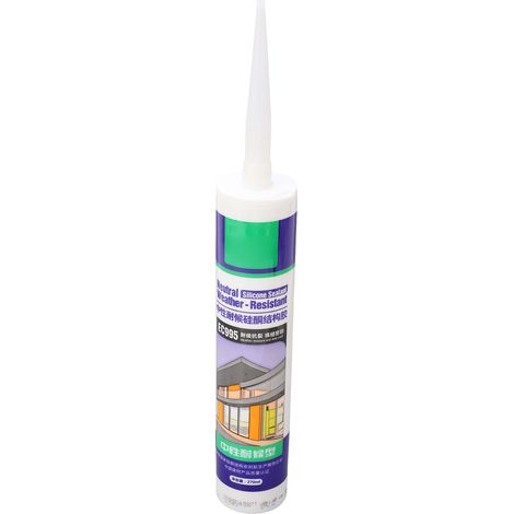 Cartouche de mastic silicone transparent et étanche pour l'étanchéité des fuites dans les véhicules de loisirs et automobiles. (1/5)