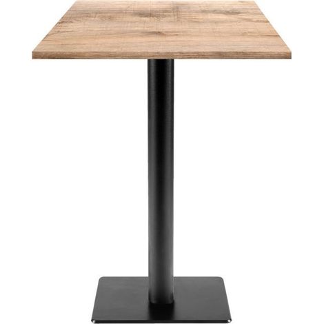 Mange-debout 60 x 60 cm - modèle Milan T tanin naturel