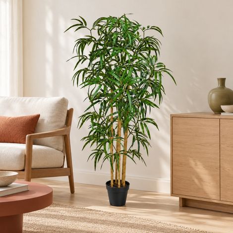 Planta artificial bambú 120 cm nortene