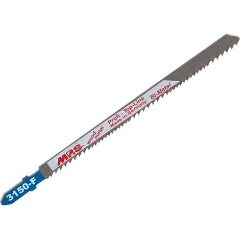 5 Lames scie Sauteuse bois multi Dents fraisées avoyées 110/132Mm - 1.8/2.5mm mm