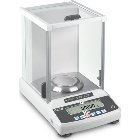 Kern - Balance d'analyse à plage double ABT, portée max 82-220 g lecture 0,01-0,1 mg avec système Single-Cell - ABT 220-5DNM (1/5)