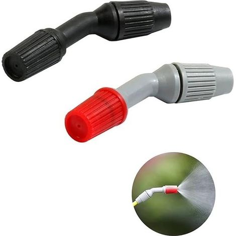 2 Plastic Spray Nozzles, Garden Irrigation Spray Accessories, Replacement Sprayer Accessories buse pulvérisateur (1/5)