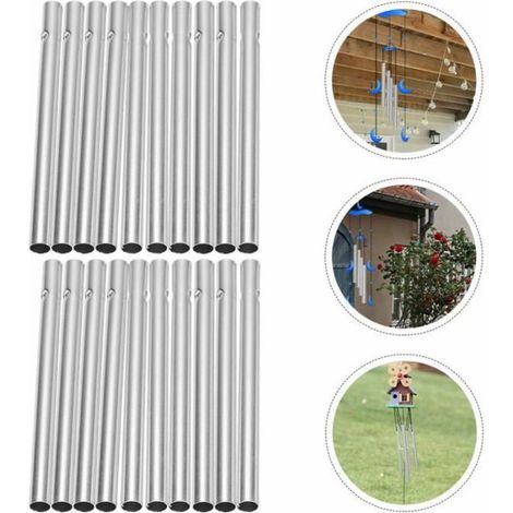 Tubes creux Tubes en aluminium Tubes de rechange pour carillons éoliens 20 piècesPratique et pratique (1/4)