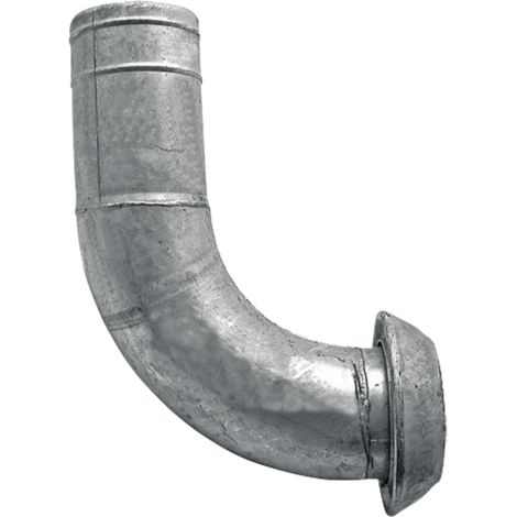 Gomito a barilotto 90° fi DN 159 / 6" Sistema Perrot acciaio zincato 0200536