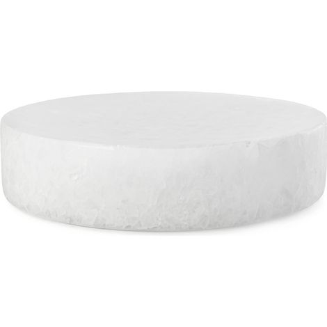 Jabonera Q-BATH PREMIUM DECOR 1531 m谩rmol blanco (1/4)