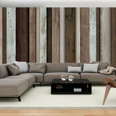 Fotomurale adesivo - Wooden Fan - 490x280 (1/4)