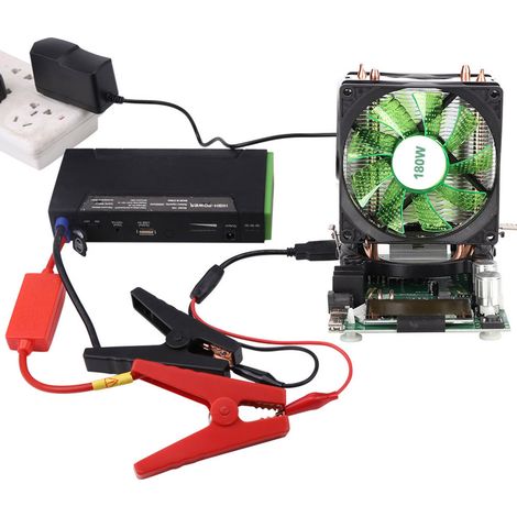 Chargeur Électronique 185W Courant Constant 200V 20A Testeur Batterie Capacité Décharge 100-240V Prise US (1/5)