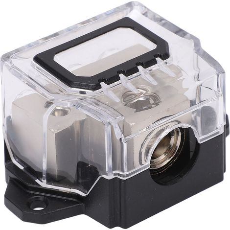 Répartiteur de puissance 0 AWG vers 4 AWG, séparateur de mise à la terre pour autoradio, distributeur audio pour voitures et bateaux (1/5)