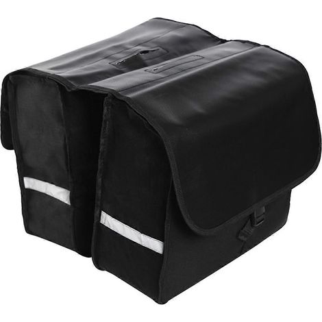 28-Liter-Hinterradtasche für Fahrräder, schwarz (1/5)