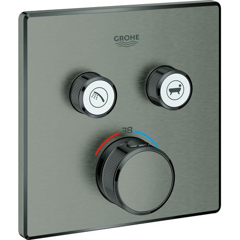 El termostato Grohe Grohtherm SmartControl con dos válvulas de (1/4)