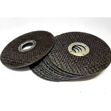 Trade Shop - Juego 10 Piezas Disco De Corte Metal 75 Mm X 1 Mm 3" Para Amoladora - (1/5)
