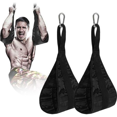 ceinture de suspension pour tractions abdominales, exercices de levée de jambes, musculation abdominale, équipement de fitness à domicile