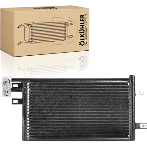 Enfriador de aceite de aluminio refrigerado por aire, compatible con modelos de sedanes de lujo y cupés deportivos, sin juntas. (1/5)
