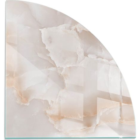 Plaque décorative de protection avec impression sous cheminée pour salon Motif pierre naturelle 1/4 100x100 cm (1/5)