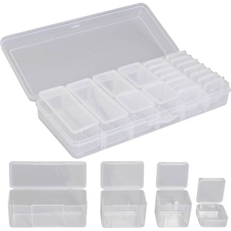 Quadrios 23SA085 Scatola minuteria (L x L x A) 27 x 11.8 x 4.5 cm Scomparti: 1 Contenuto 1 KIT