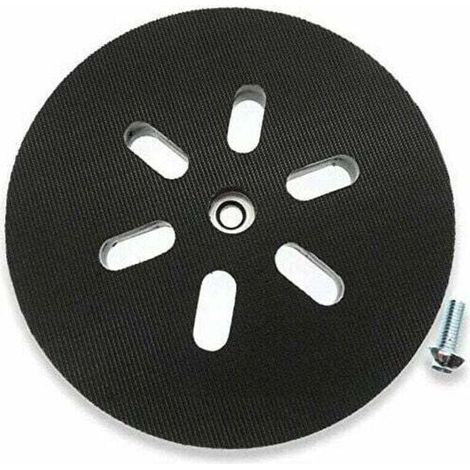 Plaque de ponçage orbitale aléatoire 150 mm avec vis – compatible avec ponceuses GEX150AC, PEX15AE, GEX150Turbo (1/3)