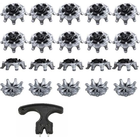 Pointes De Chaussures - Système Soft Fast Twist - Pour Chaussures De Golf Et De Randonnée - 20 Pièces (1/5)