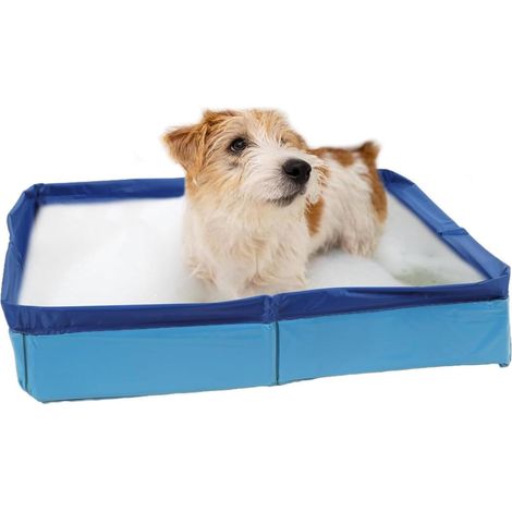 pliable en PVC pour chien non gonflable conomise de l espace (1/5)