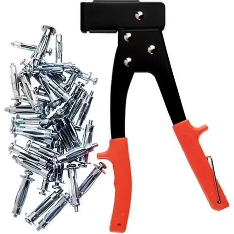 Kit de pinzas y 24 tacos para placas de yeso Fischer (1/2)