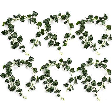 Pack of 6 x 160cm Artificial Watermelon Botanik Garland Hanging Decoration - Premium Quality (1/4)
