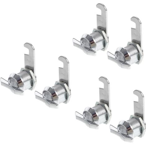 Housoutil Lot de 6 verrous à came pour vitrine (1/5)