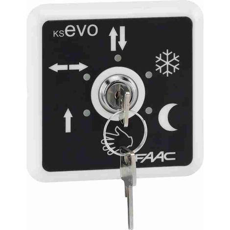 Sélecteur de fonctions à clé FAAC KS EVO 790942