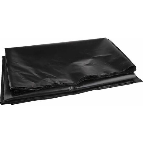 Bâche de piscine en polyéthylène noire résistante aux UV, dimensions 2 x 3 m, protection de bassin extérieur, robuste (1/5)