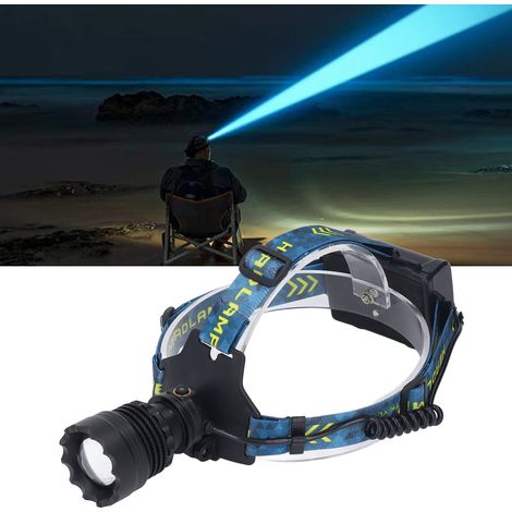 Wiederaufladbare 3000 lm 25W Hochleistungs-LED-Stirnlampe mit Zoom für Notfälle im Freien (1/5)