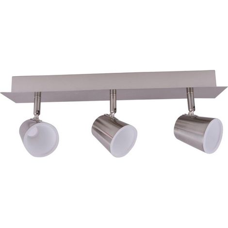 Projecteurs Strip 3 LED 15W 4000K ICE nickel CR 43-613-01-002