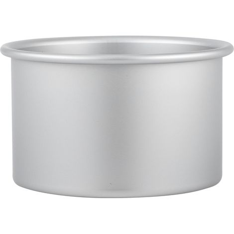 Moule à Gâteau Rond en Alliage d'Aluminium avec Fond Amovible - Accessoire de Cuisine DIY (1/5)