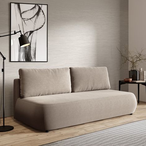3-Sitzer-Sofa mit Bettkasten Antonio Beige