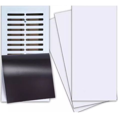 3 couvercles magnétiques pour bouches d'aération, adaptés aux systèmes de ventilation au sol et aux bouches d'aération de climatisat (1/4)
