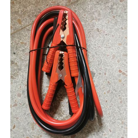 Câbles de démarrage de batterie de voiture, câble de rehausseur professionnel robuste, sûr pour Automobile, 2.3 mètres/7,55 pieds, 2000A