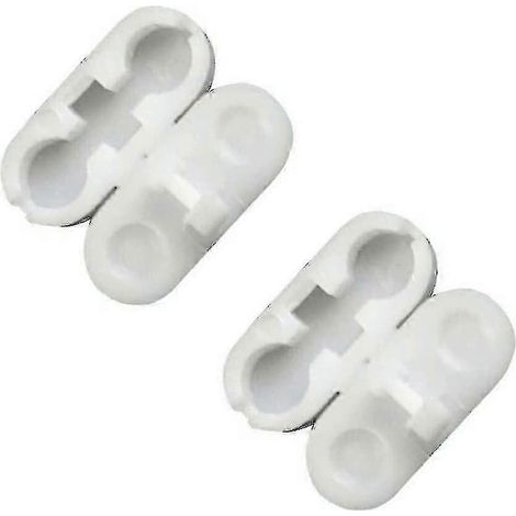 Clips de rechange pour chaînette verticale de store romain (blancs) (10 pièces) (1/5)
