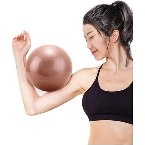 Petit ballon de pilates, de 20 cm, pour le sport, le yoga, le fitness, la thérapie physique, les étirements et l\'entraînement (1/4)