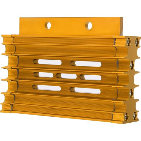 Système de refroidissement d'huile de radiateur de moto en alliage d'aluminium, adapté aux motos tout-terrain/motos de montagne/motos de boue PIT PRO de 138cc, 140cc et 150cc (or). (1/5)