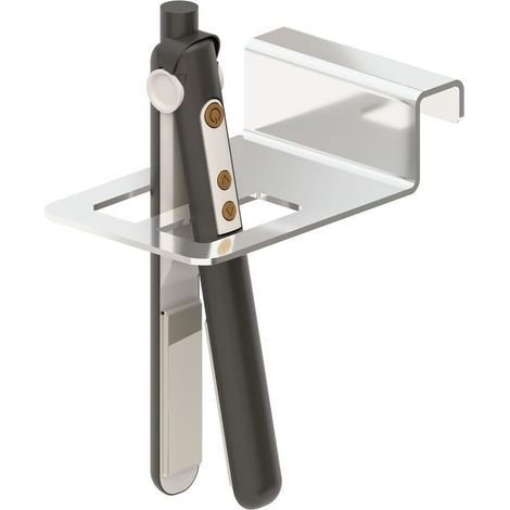 BELTRAN 10475 ETNA Porta Plancha De Pelo De Colgar En Mueble Acero Inox - ref: 064-10475