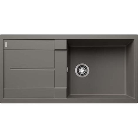 Evier Blanco Metra XL 6S Silgranit - GRIS VOLCAN - Vidage : Manuel