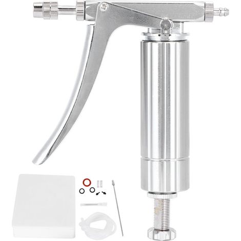 Continuously adjustable stainless steel medicine syringe tool for beekeeping sprayer (1/5)